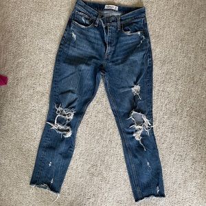 Abercrombie & Fitch Denim — High Rise Mom Jeans